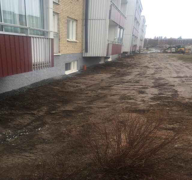 Dränering brf Norrtälje