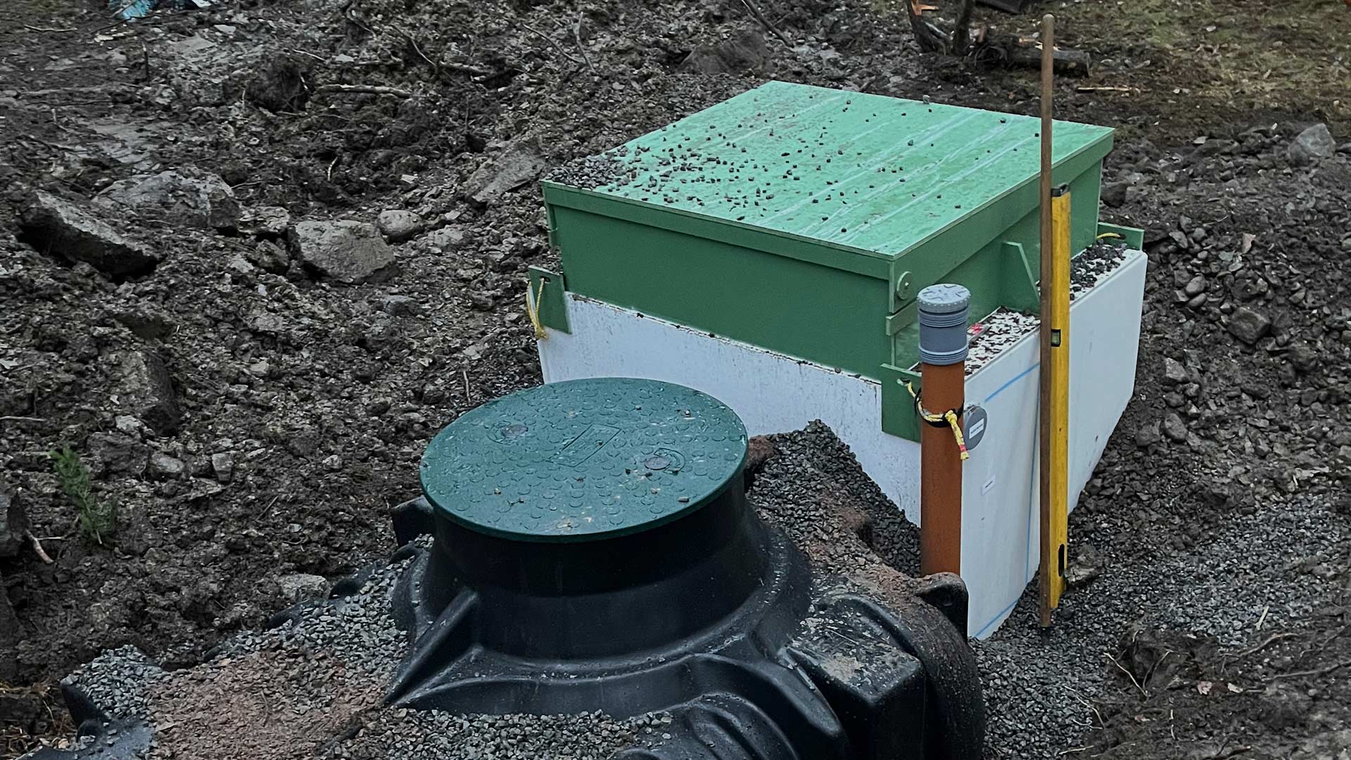 Installation av enskilt avlopp i Norrtälje, Täby, Vallentuna och Åkersberga