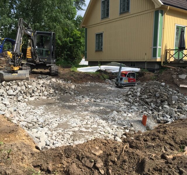 Grund till atterfallshus Norrtälje